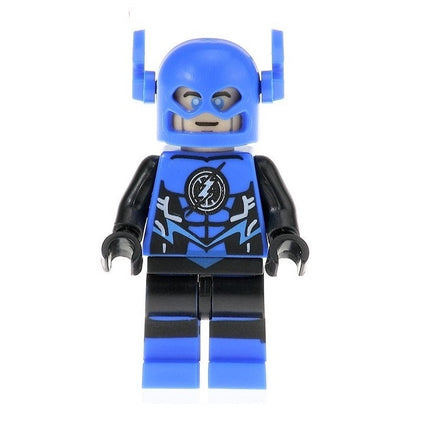 Flash Blue Design DC Comics Superhero custom Minifigure - Minifigure Bricks