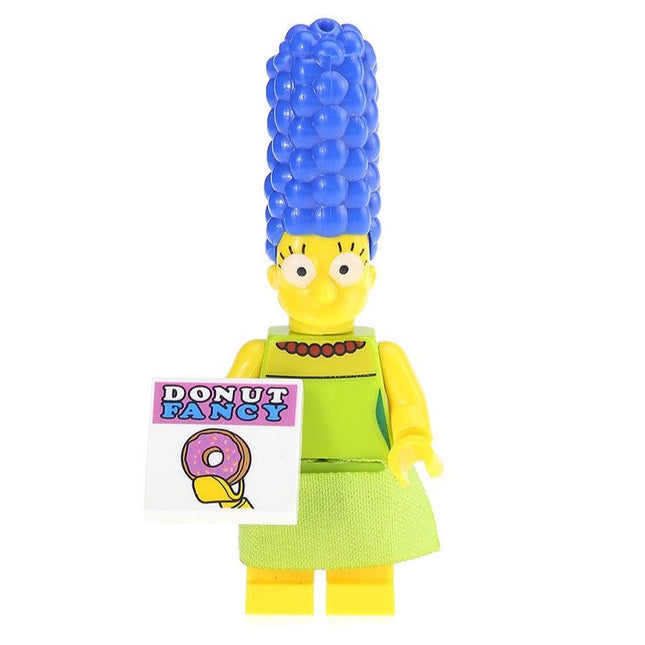 Marge Simpson Custom Minifigure The Simpsons - Minifigure Bricks