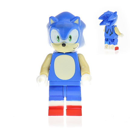 Sonic the Hedgehog Custom Minifigure - Minifigure Bricks