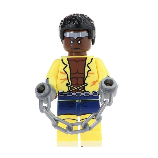 Luke Cage Custom Marvel Superhero Minifigure - Minifigure Bricks