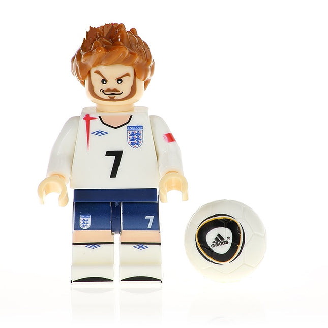 David Beckham Minifigure Football Legend - Minifigure Bricks
