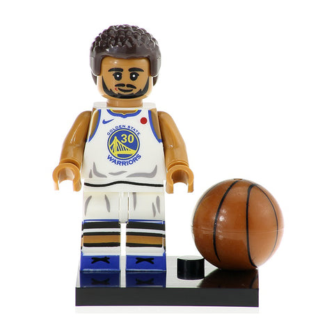 Stephen Curry Minifigure Basketball Star - Minifigure Bricks