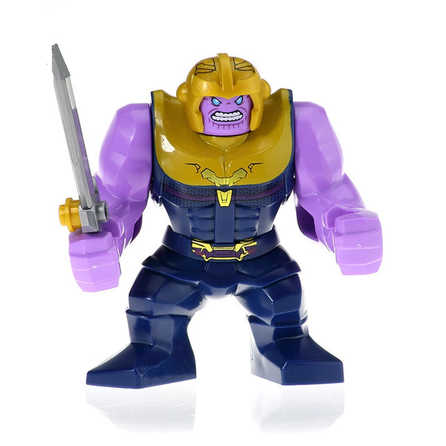 Thanos Marvel Superhero Minifigure - Minifigure Bricks