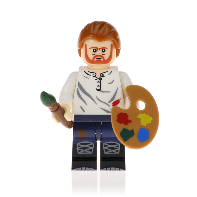 Vincent Willem van Gogh Artist Minifigure - Minifigure Bricks