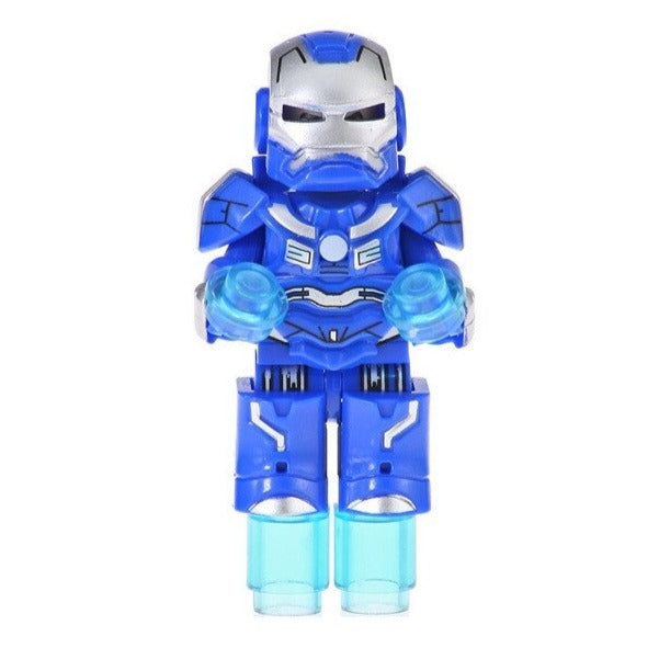 Iron Man MK 30 Blue Steel Marvel Superhero Minifigure