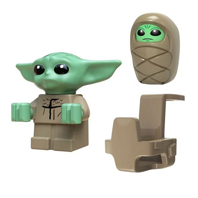 Baby yoda lego minifigure hotsell