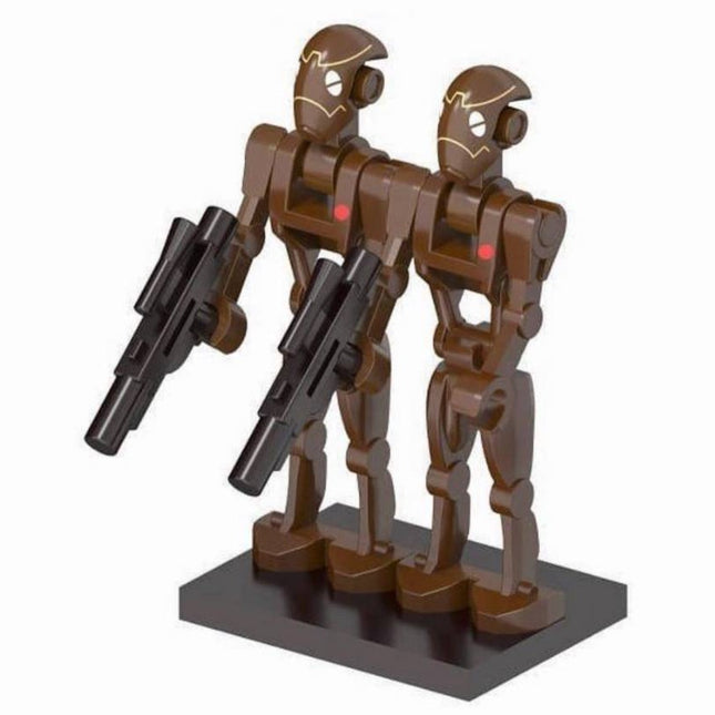 2 x Commando Droid custom Star Wars Minifigure