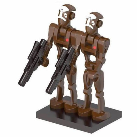 2 x Commando Droid Captain custom Star Wars Minifigure