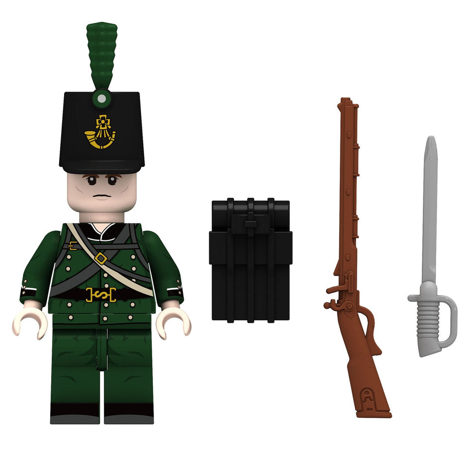 95th Rifles British Soldier Minifigure – Minifigure Bricks