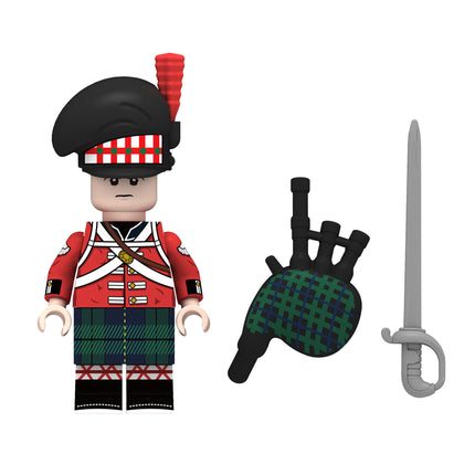 Scottish Bagpipe Regiment Soldier Minifigure