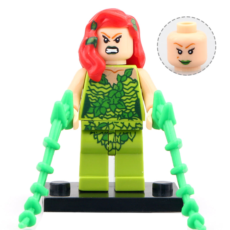 Poison Ivy custom DC Comics Superhero Minifigure – Minifigure Bricks