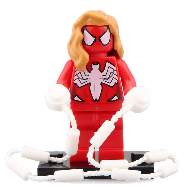 Spider-Girl Custom Marvel Superhero Minifigure - Minifigure Bricks