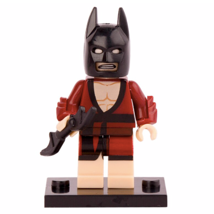 Batman Bath Robes Custom DC Comics Superhero Minifigure - Minifigure Bricks