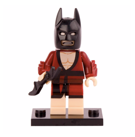 Batman Bath Robes Custom DC Comics Superhero Minifigure - Minifigure Bricks