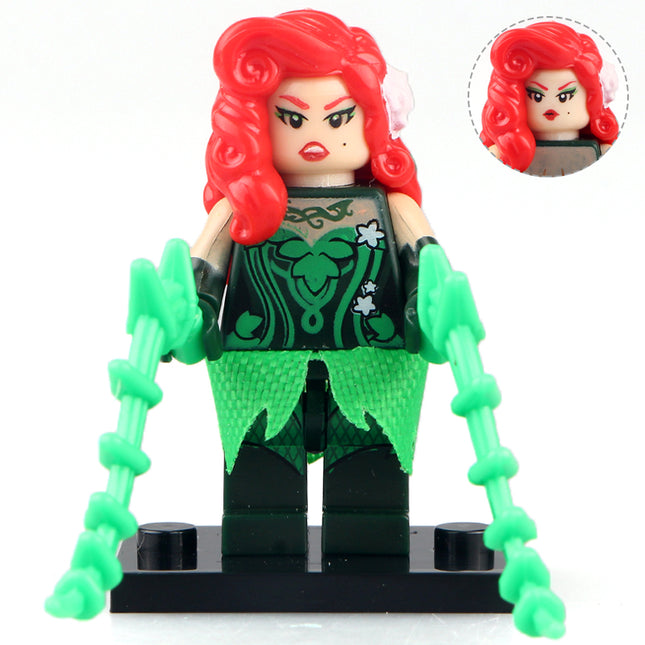 Poison Ivy custom DC Comics Superhero Minifigure