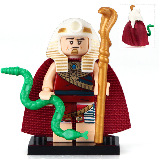King Tut from Batman Custom DC Comics Superhero Minifigure - Minifigure Bricks