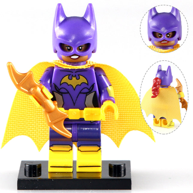 Batgirl Custom DC Comics Superhero Minifigure - Minifigure Bricks