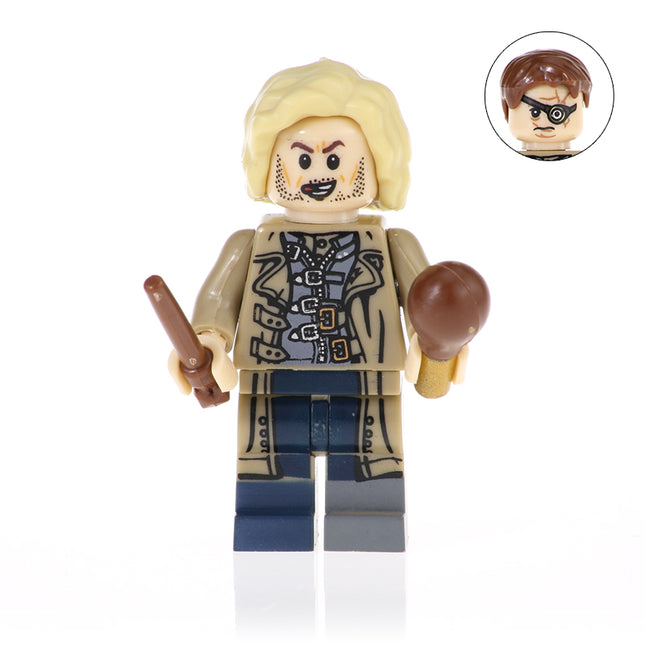 Alastor Mad-Eye Moody custom Wizard Harry Potter Series Minifigure - Minifigure Bricks