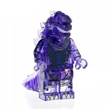 Godzilla Purple Clear Monster Horror Movie Minifigure