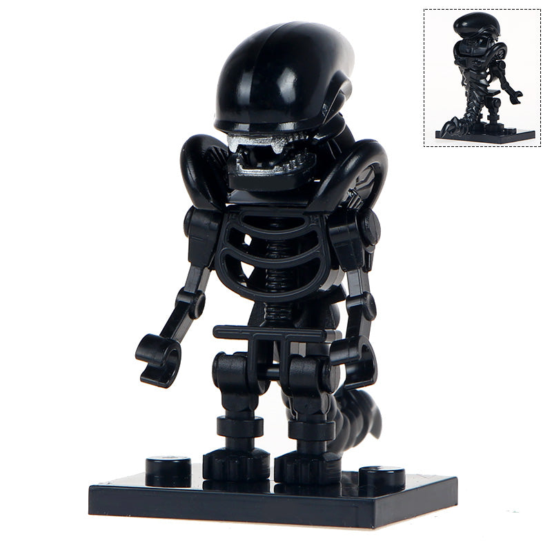 Alien Xenomorph Skeleton Body Custom Minifigure – Minifigure Bricks