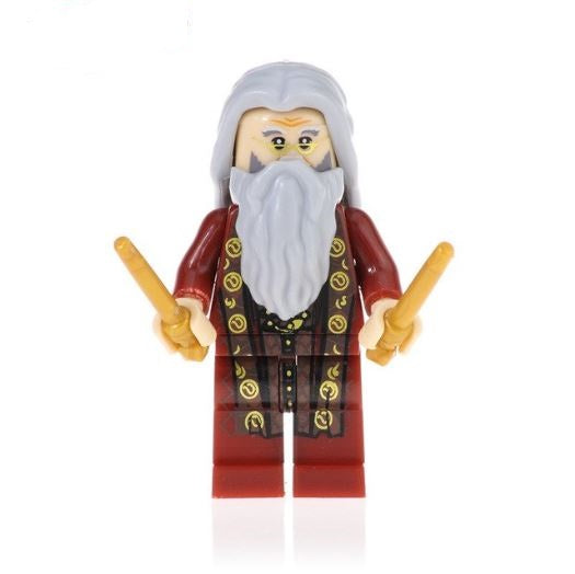 Professor Albus Dumbledore custom Harry Potter Series Minifigure - Minifigure Bricks