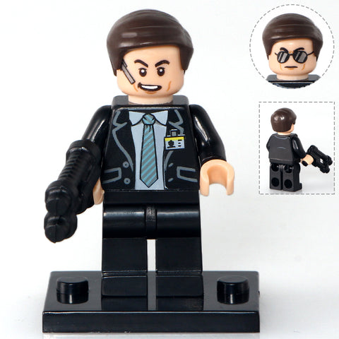 Agent Phil Coulson Custom Marvel Superhero Minifigure – Minifigure Bricks