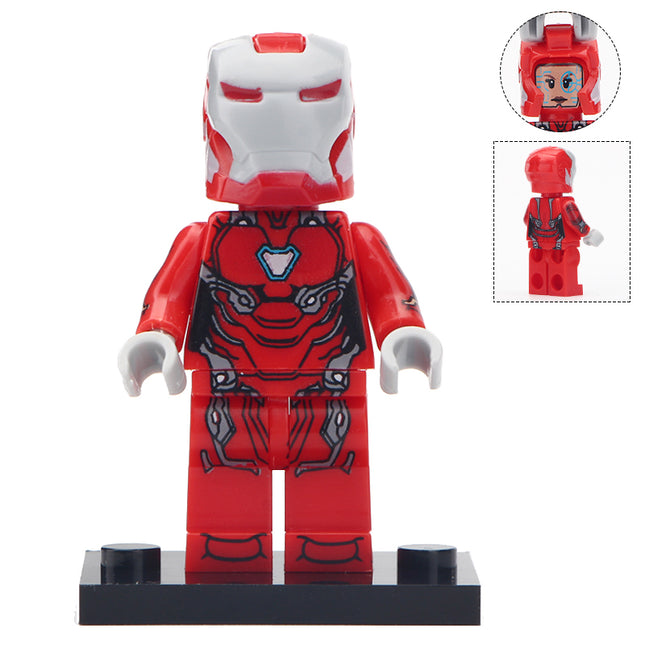 Peppa Potts Iron Man Suit Marvel Superhero Minifigure - Minifigure Bricks