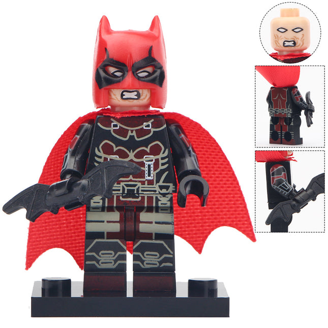 Batman X Deadpool Custom DC Comics Marvel Superhero Minifigure