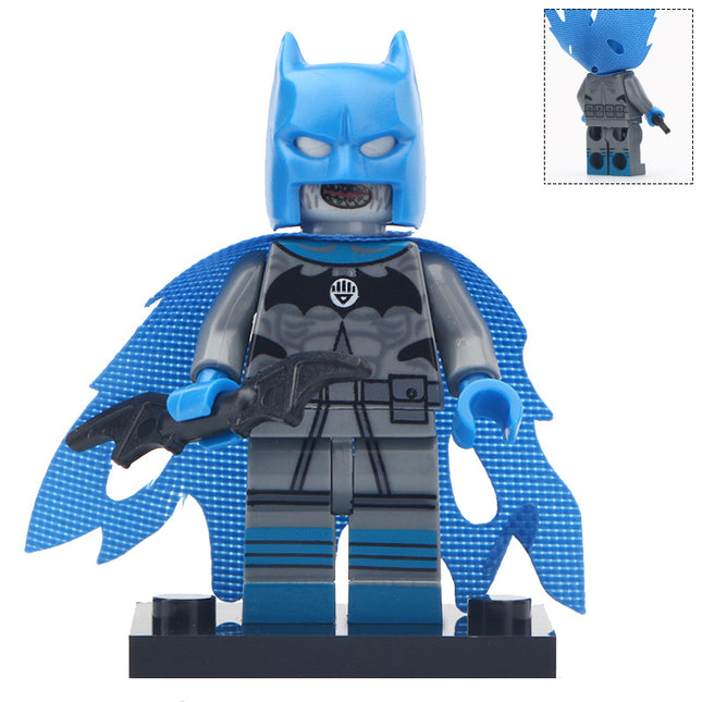 Black Lantern Batman Custom DC Comics Superhero Minifigure - Minifigure Bricks
