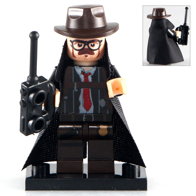 Commissioner Gordon from Batman Custom DC Comics Superhero Minifigure - Minifigure Bricks