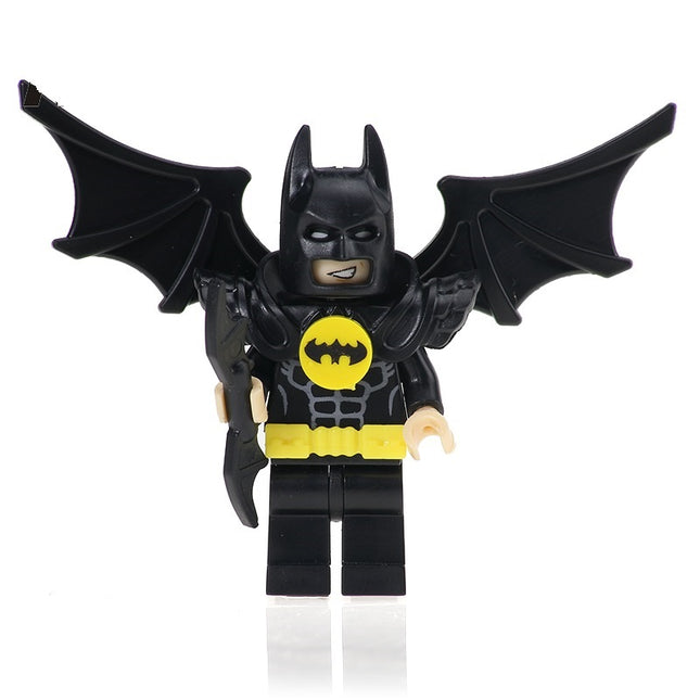 Batman with Wings DC Comics Superhero Minifigure Winged Avenger Suit - Minifigure Bricks