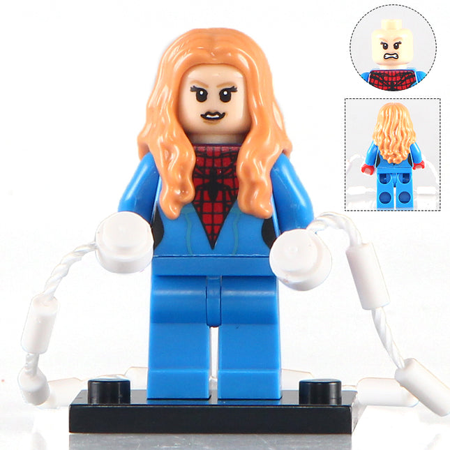 Spider-Woman Jess Drew Custom Marvel Superhero Minifigure - Minifigure Bricks