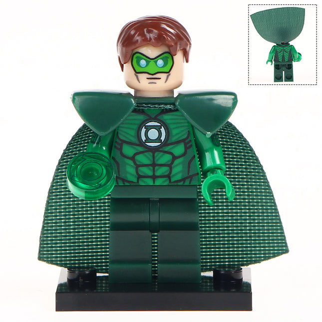 Green Lantern DC Comics SuperHero MiniFigure 2 - Minifigure Bricks