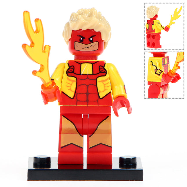 Pyro Custom Marvel Superhero Minifigure