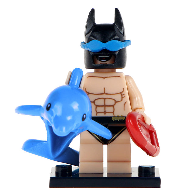 Swimming Pool Batman Movie Series 2 DC Comics Superhero Minifigure - Minifigure Bricks
