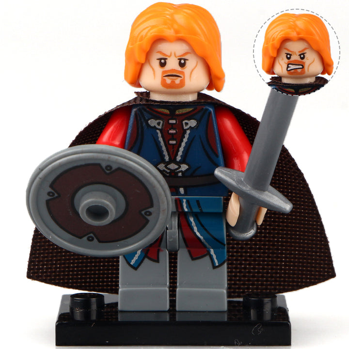 Boromir custom Lord of the Rings Minifigure Minifigure Bricks