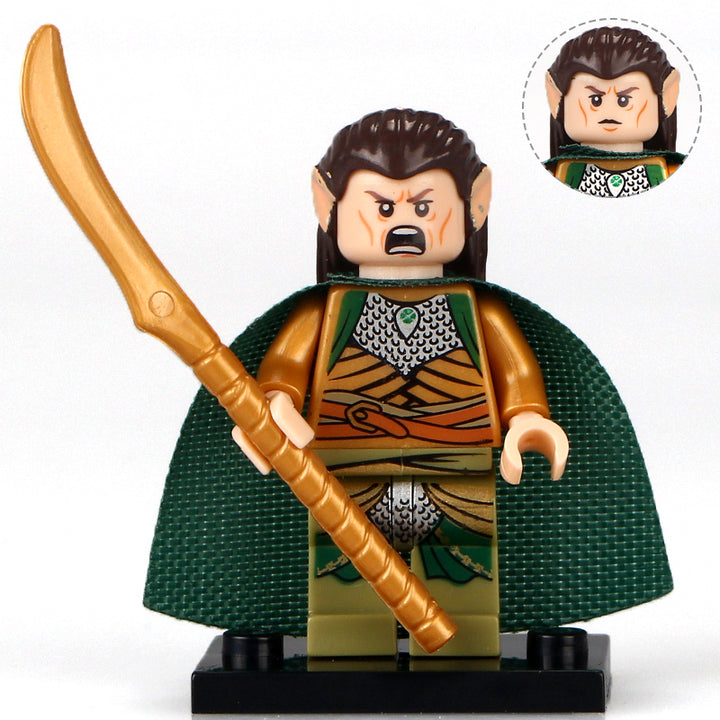 Lord Elrond custom Lord of the Rings Minifigure Minifigure Bricks