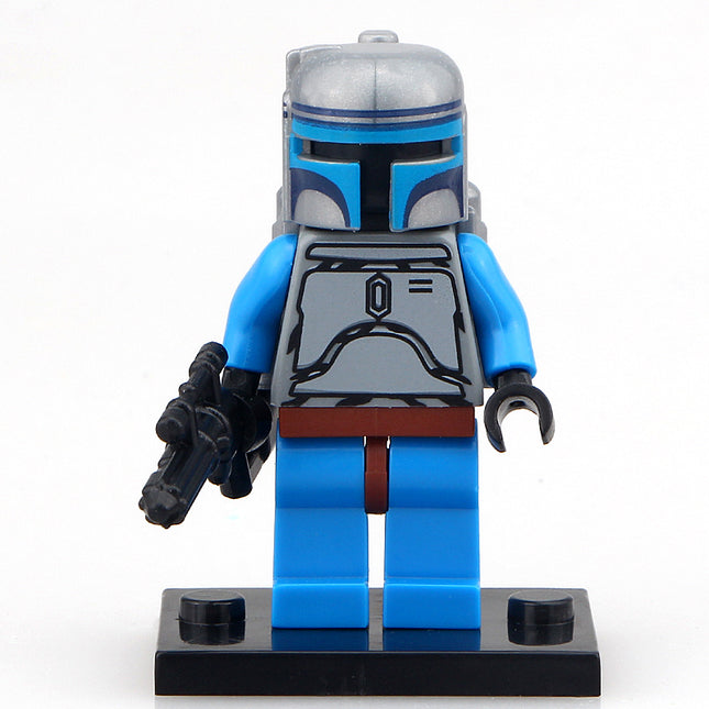 Jango Fett Classic custom Star Wars Minifigure - Minifigure Bricks