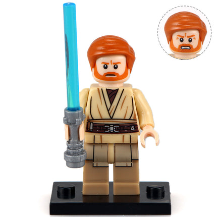Obi-Wan Kenobi Jedi custom Star Wars Minifigure