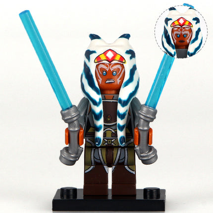 Ahsoka Tano Rebel custom Star Wars Minifigure - Minifigure Bricks