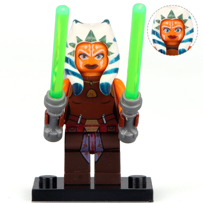 Ahsoka Tano custom Star Wars Minifigure - Minifigure Bricks