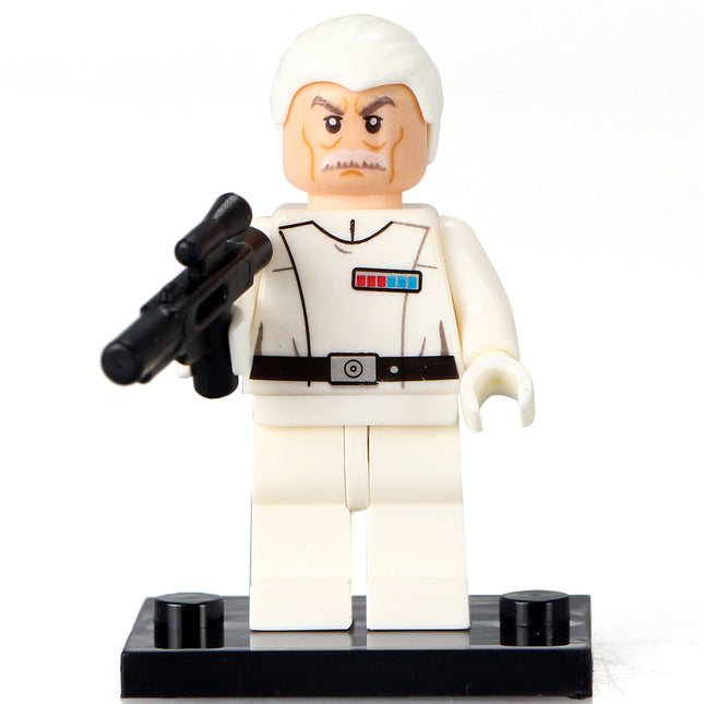 Admiral Wullf Yularen custom Star Wars Minifigure - Minifigure Bricks