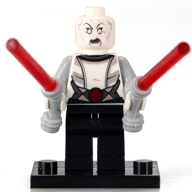 Asajj Ventress Last Jedi custom Star Wars Minifigure - Minifigure Bricks