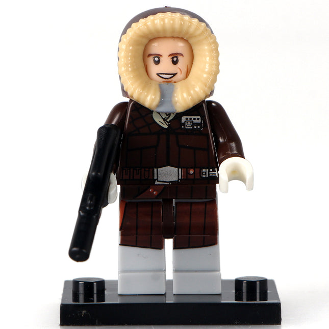 Han Solo Hoth Parka custom Star Wars Minifigure - Minifigure Bricks