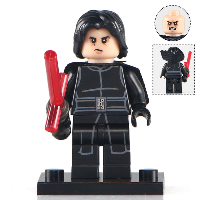 Kylo Ren custom Star Wars Minifigure - Minifigure Bricks