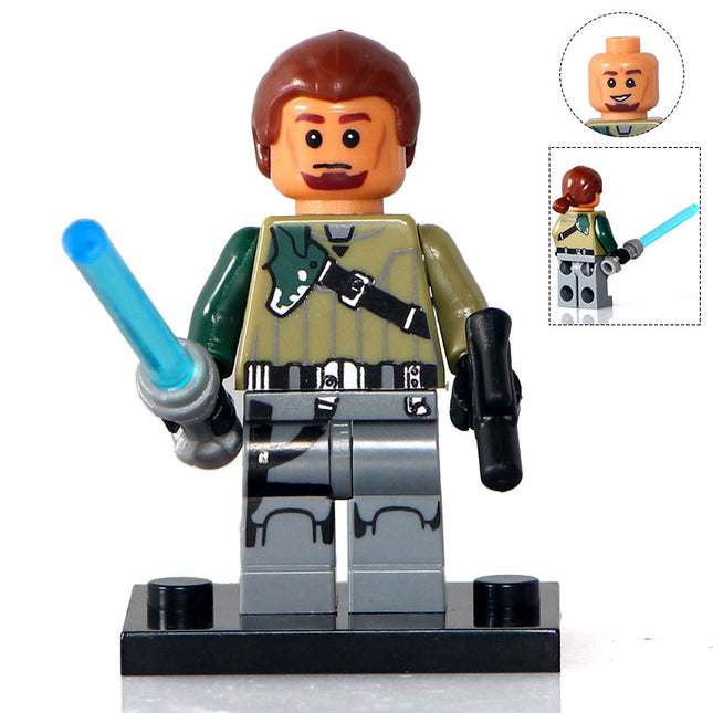 Kanan Jarrus custom Star Wars Minifigure - Minifigure Bricks