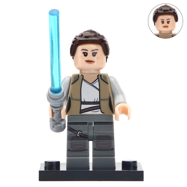 Rey Custom Star Wars Minifigure – Minifigure Bricks