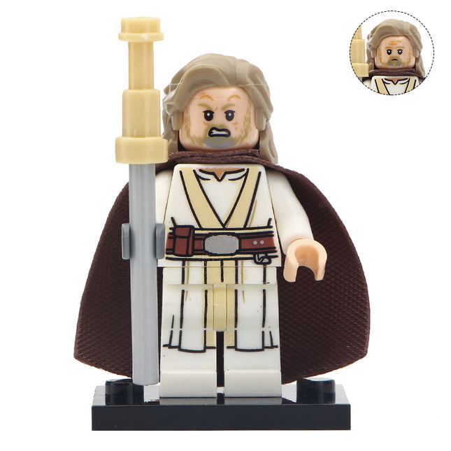 Luke Skywalker custom Star Wars Minifigure - Minifigure Bricks