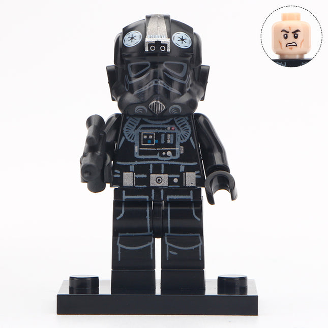 TIE Striker Pilot custom Star Wars Minifigure - Minifigure Bricks