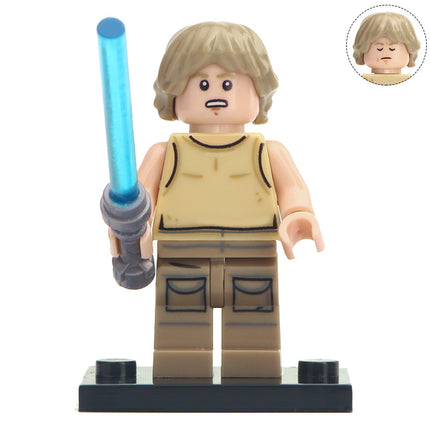 Luke Skywalker Dagobah custom Star Wars Minifigure - Minifigure Bricks